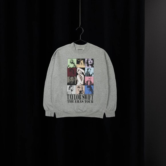 Taylor Swift | The Eras Tour II Gray Crewneck | New| S - Picture 2 of 7